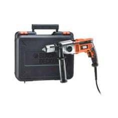 Príklepová Vŕtačka Black+Decker 850W 2-Rýchlostná V Kufri Kr8542K