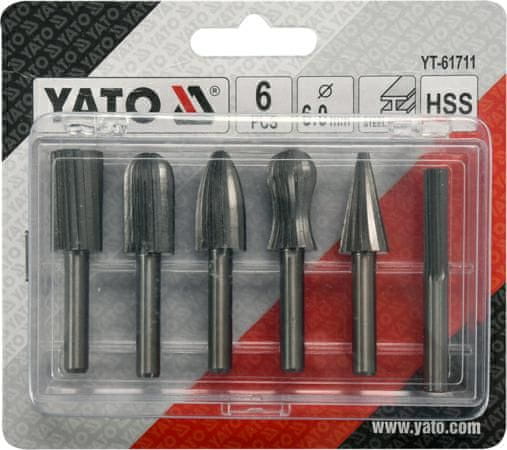 Yato Metal Drills Fi 6Mm Sada 6 Ks.