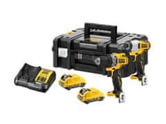 Dewalt 12 V Kombinovaná Sada Dck2110L2T (Dcd701+Dcf801) 2X3,0Ah Tstak Ii Dck2110L2T