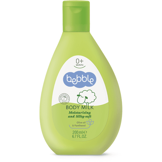 Bebble Detské telové mlieko Bebble 200 ml