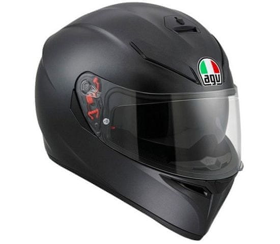 AGV Helma na moto K3 SV SOLID MPLK Black Matt