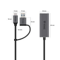 Yenkee USB-C na RJ-45 Ethernet YTC 013