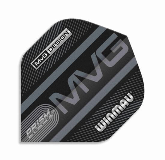 Winmau Letky Prism Alpha - Michael van Gerwen 2021 - Black & Grey W6915.187