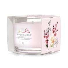 Yankee Candle Votívna sviečka , Ružové čerešne a vanilka, 37 g