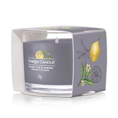 Yankee Candle Votívna sviečka , Čierny čaj s citrónom, 37 g