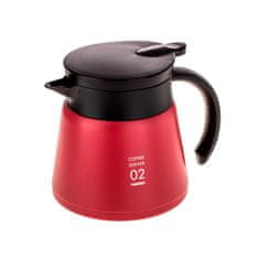 Hario Izolovaný nerezový server Hario V60-02 Red - 600 ml