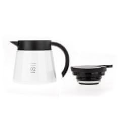 Hario Izolovaný nerezový server Hario V60-02 - biely - 600 ml