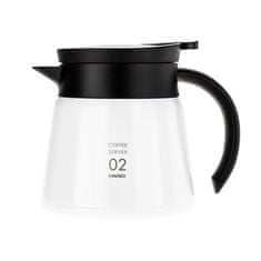 Hario Izolovaný nerezový server Hario V60-02 - biely - 600 ml