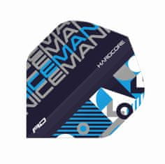 RED DRAGON Letky Gerwyn Price Iceman Stack Hardcore - Black & Blue RF6659