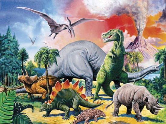 Ravensburger Puzzle Medzi dinosaurami XXL 100 dielikov