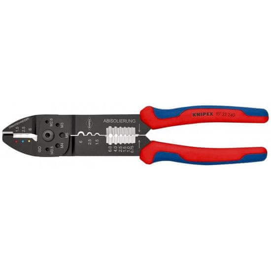 Knipex Krimpovacie kliešte na káblové konektory 0,5 - 6,0 mm