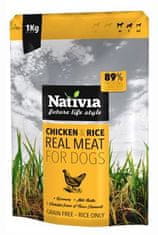 NATIVIA Nativite Real Meat Chicken & Rice 8kg