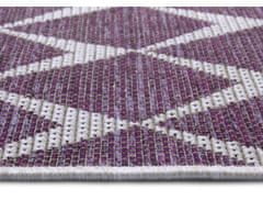 NORTHRUGS Kusový koberec Jaffa 105240 Purple violet Cream 70x300