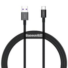 BASEUS Superior kábel USB / USB-C 66W 6A 2m, čierny