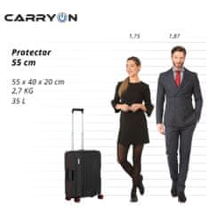 CARRY ON Príručný kufor Protector Black