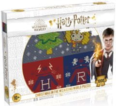 Winning Moves Puzzle Harry Potter: Vianočné svetre 1000 dielikov