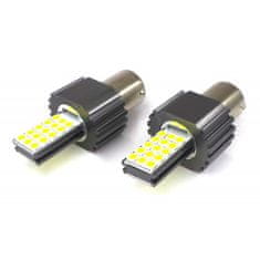 motoLEDy PY21W LED žiarovka BAU15S 12-24V 100% CANBUS biela Nová 2800lm