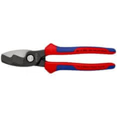 Knipex Káblové nožnice s dvojitou čepeľou 200 mm