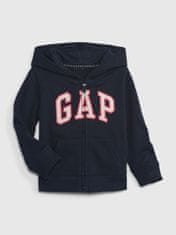 Gap Detská mikina french terry logo 12-18M