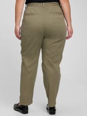 Gap Nohavice khaki high rise Washwell 4