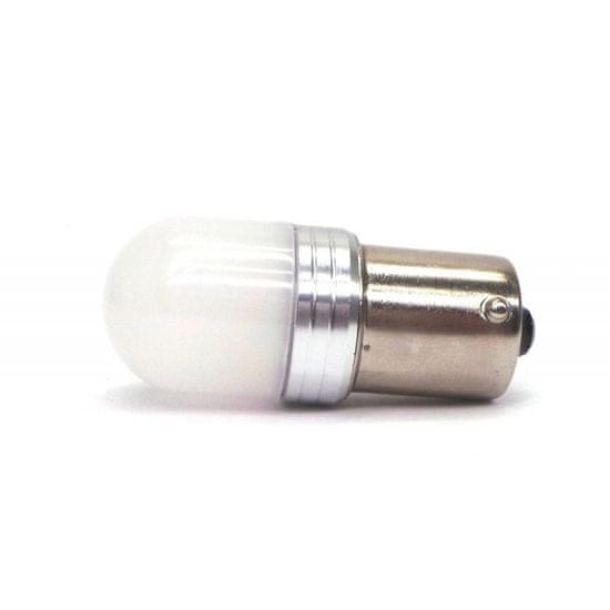 LED CANBUS auto žiarovka 24SMD 3030 1156 (P21W / BA15S) biela 12V / 24V, 1ks