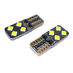 motoLEDy W5W LED T10 12V-18V CANBUS 450lm biela 