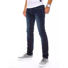 Dstreet Pánske jeans nohavice STYLE tmavo modré ux1309 s31