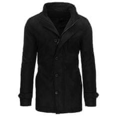 Dstreet Pánsky jednoradový zimný kabát DON čierna cx0435 M