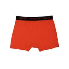 BERRAK Pánske oranžové boxerky BR-BK-4476.28P_360283 L