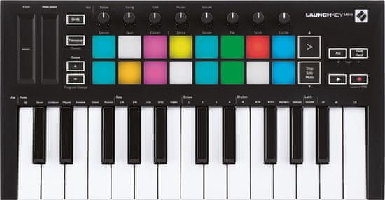 Novation Launchkey Mini MK3 - rozbalené