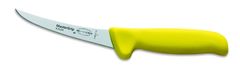 F. Dick Špeciálny vykosťovací nôž so zahnutou čepeľou, svetložltý, poloohybný, dĺžka 13 cm