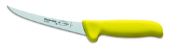 F. Dick Špeciálny vykosťovací nôž so zahnutou čepeľou, svetložltý, poloohybný, dĺžka 15 cm