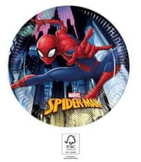 Párty papierový tanier - Ultimate SPIDERMAN - 20 cm - 8 ks