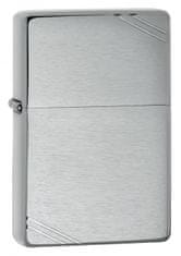 Zippo Zapaľovač ZIPPO 21018 Brushed Chrome Vintage with Slashes