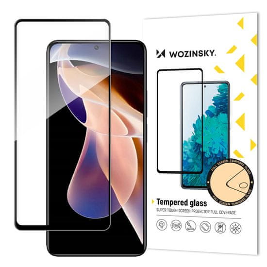 WOZINSKY Wozinsky ochranné tvrdené sklo pre Xiaomi Redmi Note 11 Pro Plus/Redmi Note 11 Pro - Čierna KP15360