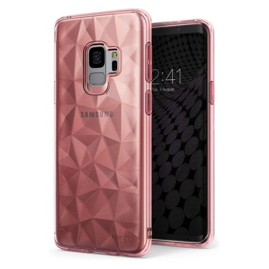 RINGKE Air Prism Ultra-Thin 3D Cover Gel TPU puzdro pre Samsung Galaxy S9 - Sivá KP14919