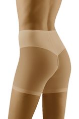 Amiatex Dámske sťahovacie nohavičky Relaxa beige + Nadkolienky Gatta Calzino Strech, béžová, XL