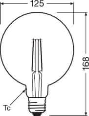 Osram OSRAM Vintage 1906 LED CL Pinecone FIL GOLD 40 non-dim 4,5W / 825 E27