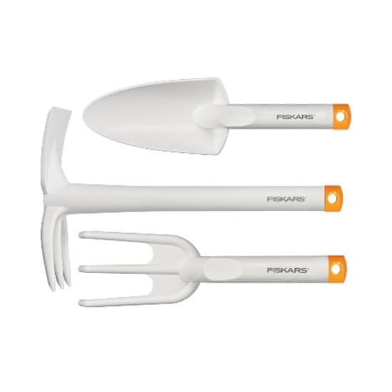 FISKARS 8001016 set drobného náradia Solid biela/white