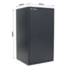 Rottner PowerSafe 800 IT nábytkový trezor antracit | Trezorový zámok na kľúč | 44.5 x 80 x 40 cm