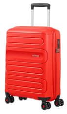 American Tourister Cestovný príručný kufor na kolieskach SUNSIDE SPINNER 55 Sunset Red