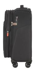 American Tourister Cestovný príručný kufor na kolieskach SUMMER FUNK SPINNER 55 EXP Black