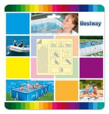 Bestway  62091 sada záplat na bazén (10 ks)