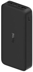 Xiaomi powerbanka Redmi 20 000mAh, 18W, Fast Charge, čierna