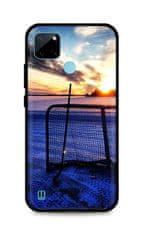 TopQ Kryt Realme C21Y silikón Hockey Sunset 69689