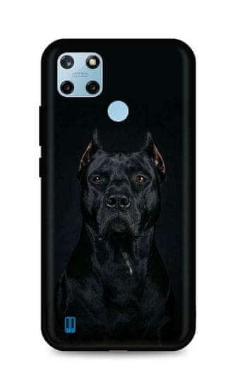 TopQ Kryt Realme C25Y silikón Dark Pitbull 70518