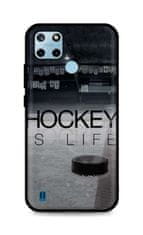 TopQ Kryt Realme C25Y silikón Hockey Is Life 70536