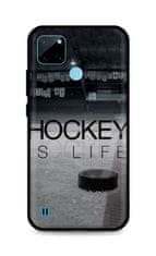 TopQ Kryt Realme C21Y silikón Hockey Is Life 69680