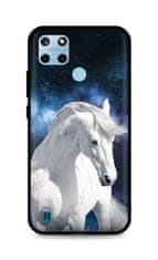 TopQ Kryt Realme C25Y silikón White Horse 70514