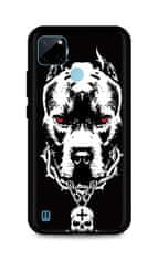 TopQ Kryt Realme C21Y silikón Fighting Dog 69673